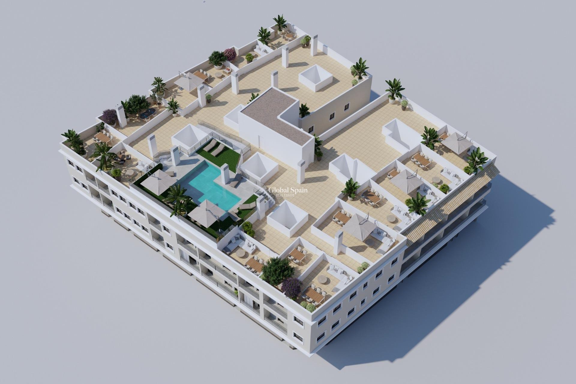 Nieuwbouw - Penthouse -
ALGORFA - Pueblo