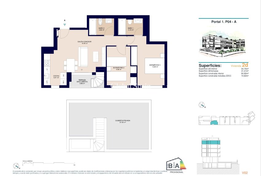 Nieuwbouw - PENTHOUSE -
ALICANTE - San Agustín-PAU 2