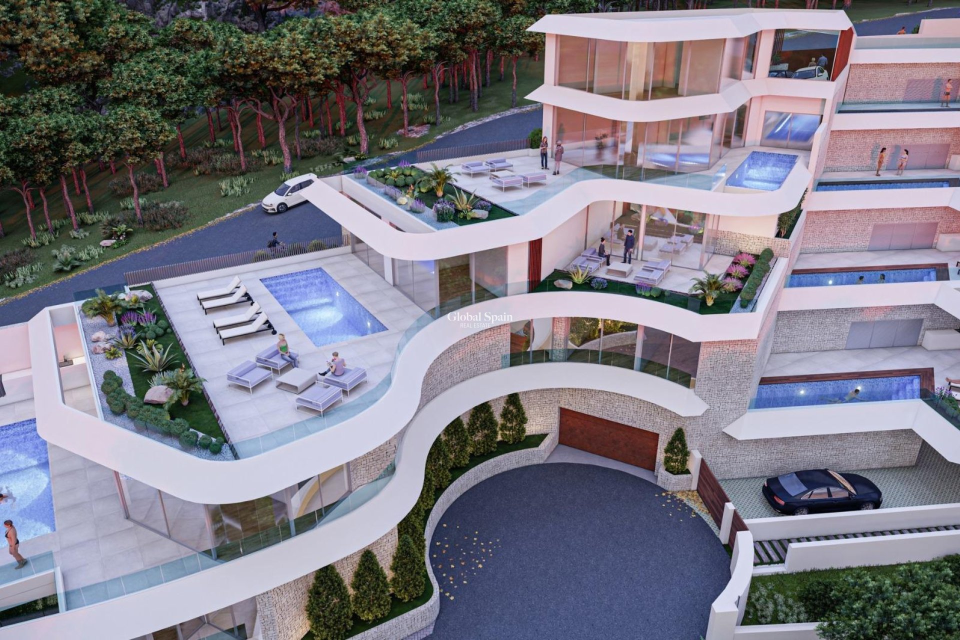 Nieuwbouw - PENTHOUSE -
CALPE - Mascarat