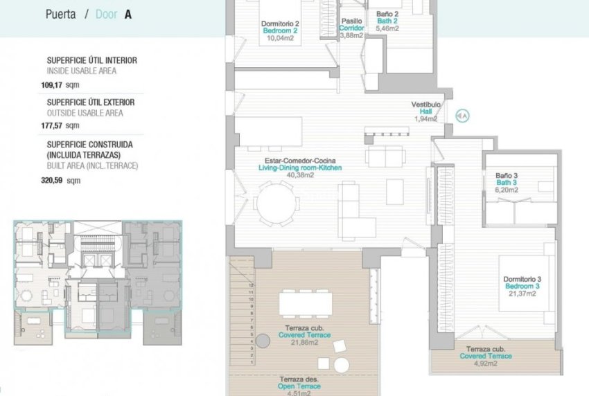 Nieuwbouw - PENTHOUSE -
CALPE - Playa del Bol