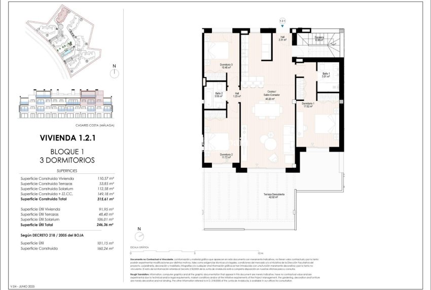 Nieuwbouw - PENTHOUSE -
Casares - Doña Julia Golf