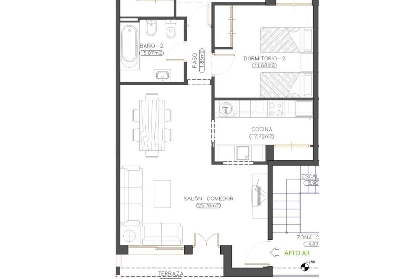 Nieuwbouw - PENTHOUSE -
CUEVAS DEL ALMANZORA - Herrerias