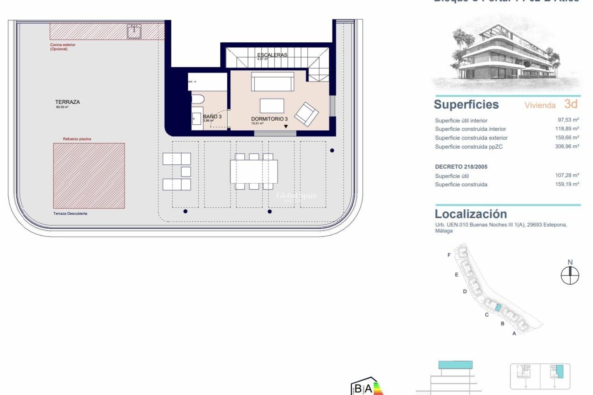 Nieuwbouw - PENTHOUSE -
ESTEPONA - Buenas Noches