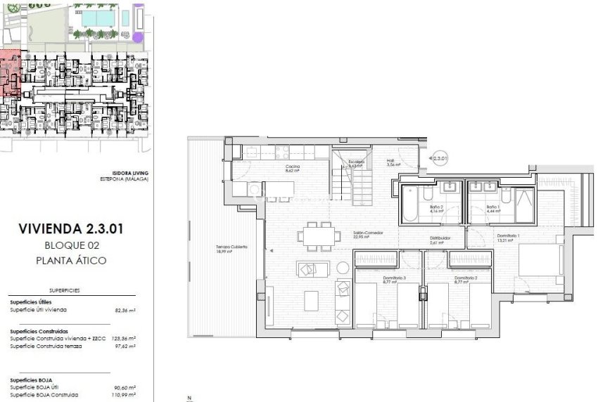 Nieuwbouw - PENTHOUSE -
ESTEPONA - Playa La Rada