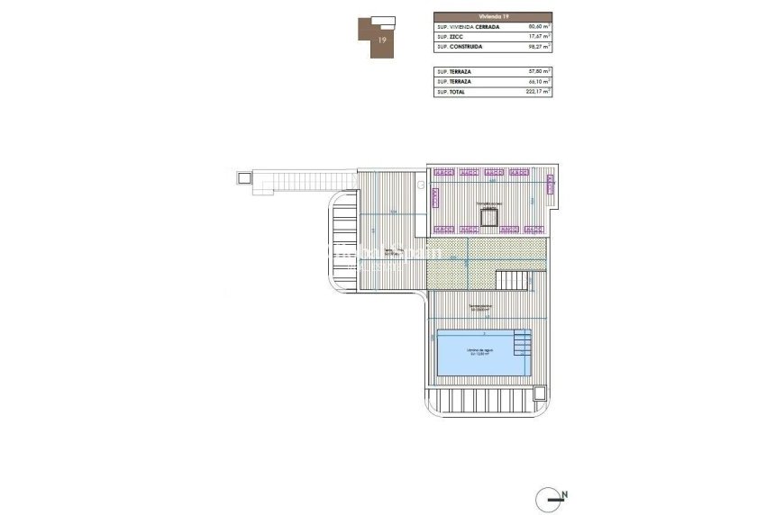 Nieuwbouw - PENTHOUSE -
GUARDAMAR DEL SEGURA - Camino del Puerto