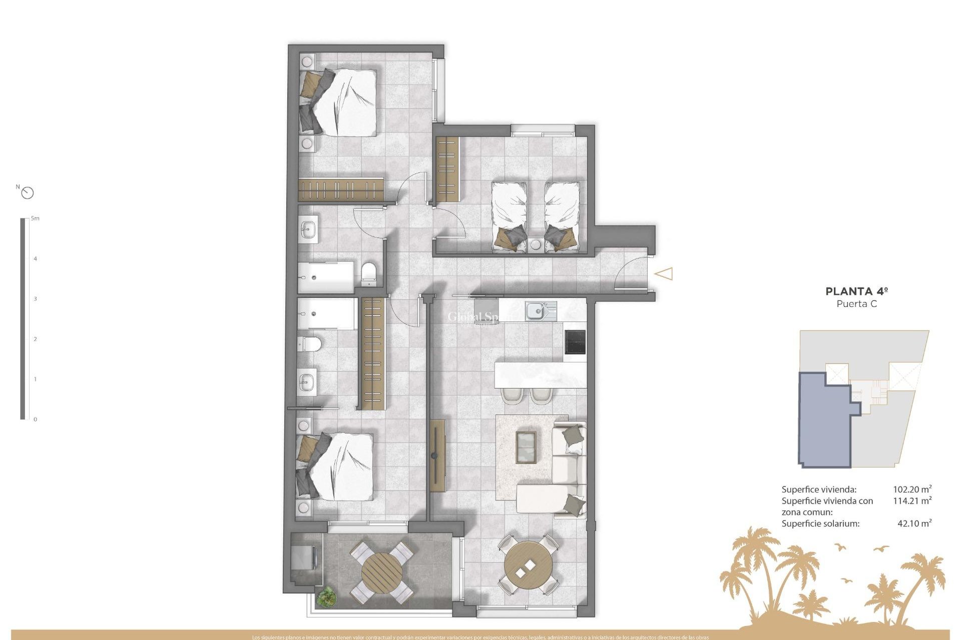 Nieuwbouw - PENTHOUSE -
GUARDAMAR DEL SEGURA