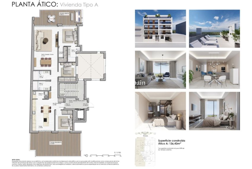 Nieuwbouw - PENTHOUSE -
GUARDAMAR DEL SEGURA
