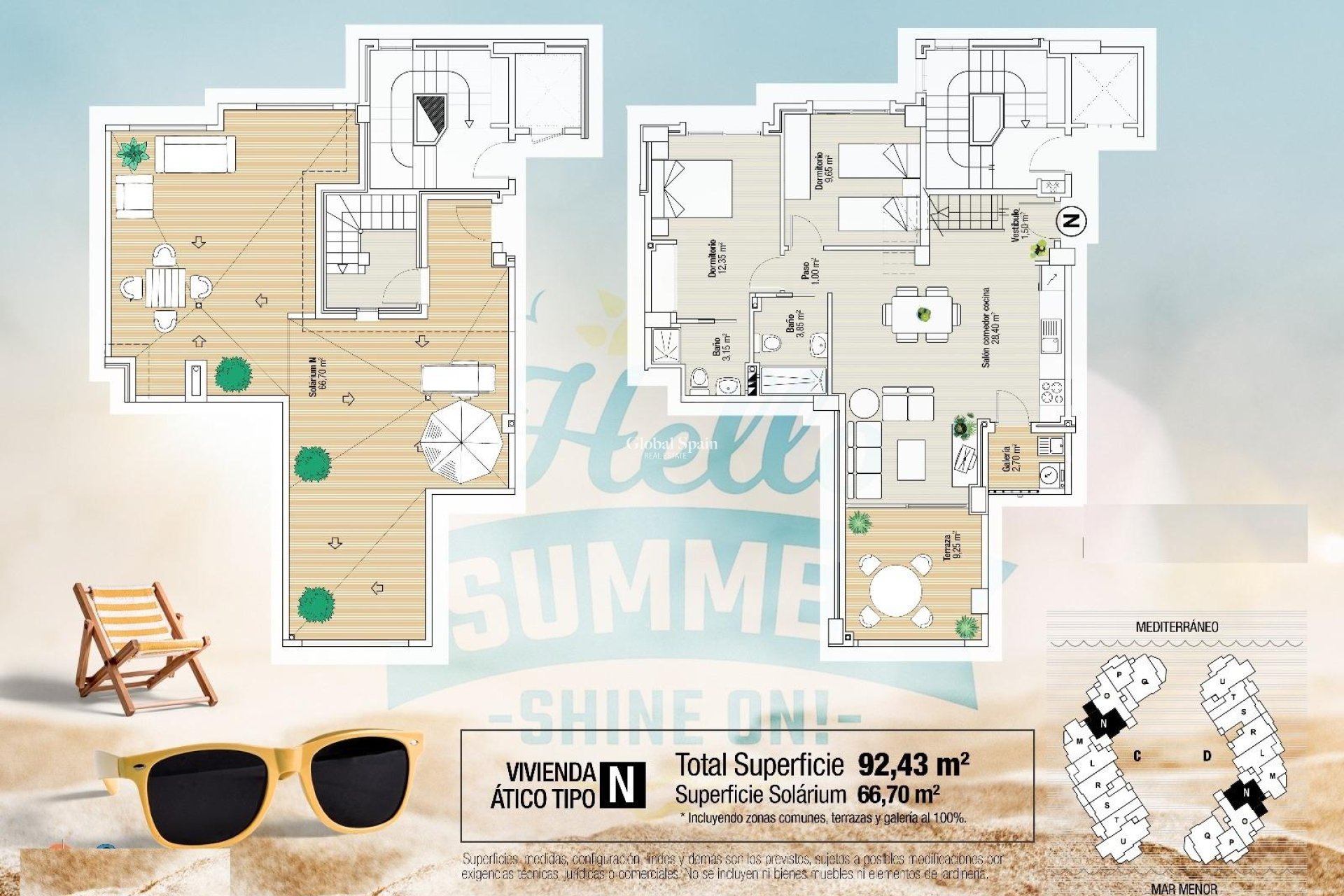 Nieuwbouw - PENTHOUSE -
LA MANGA DEL MAR MENOR