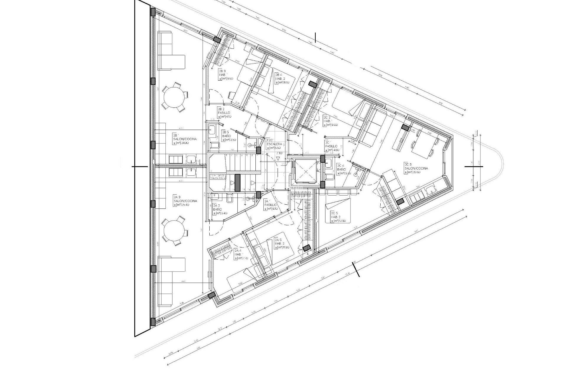 Nieuwbouw - PENTHOUSE -
MAZARRÓN - pueblo