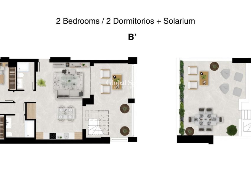Nieuwbouw - Penthouse -
Mijas - Hipódromo Costa del Sol