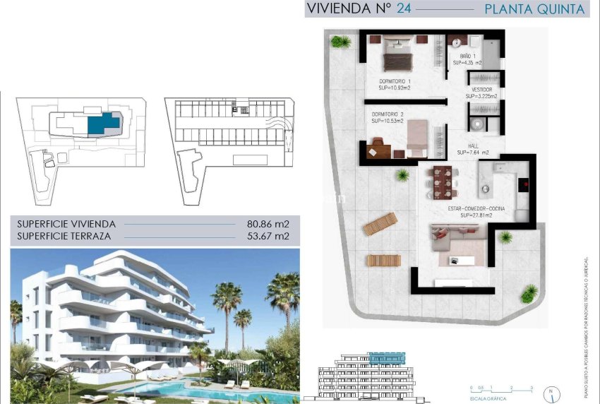 Nieuwbouw - PENTHOUSE -
PILAR DE LA HORADADA - MIL PALMERAS 