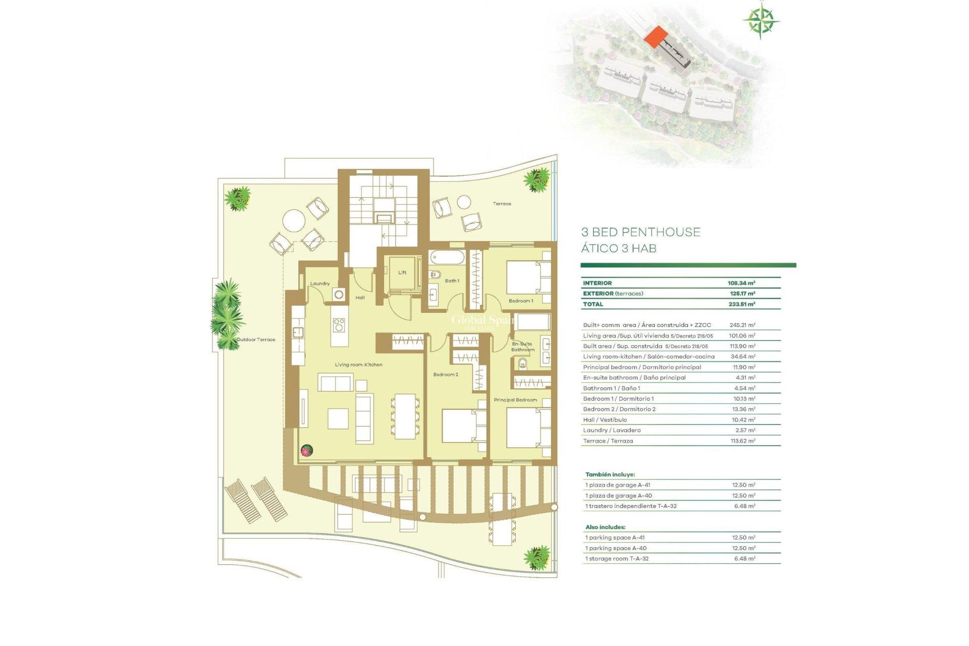 Nieuwbouw - PENTHOUSE -
SAN ROQUE - Alcaidesa