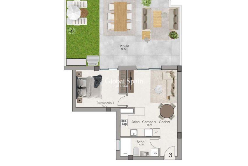 Nieuwbouw - PENTHOUSE -
SANTA POLA - Estacion de autobuses