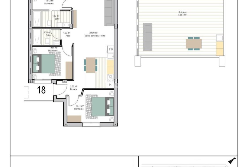 Nieuwbouw - PENTHOUSE -
TORRE PACHECO - San Cayetano