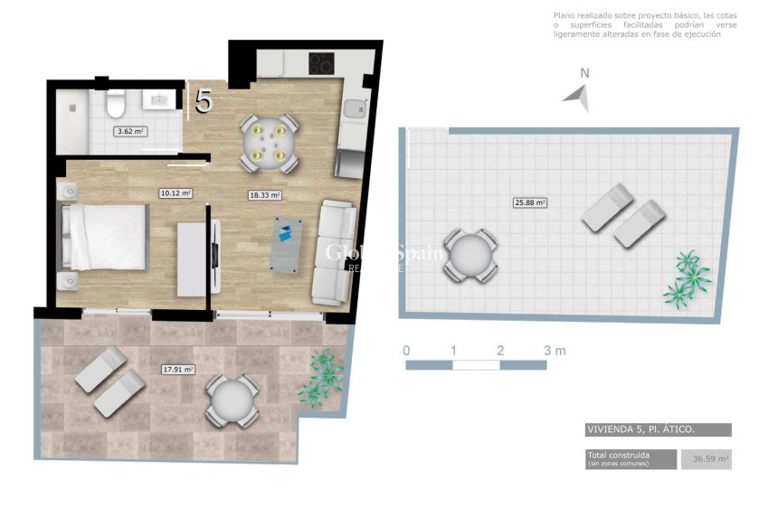 Nieuwbouw - PENTHOUSE -
TORREVIEJA - Center