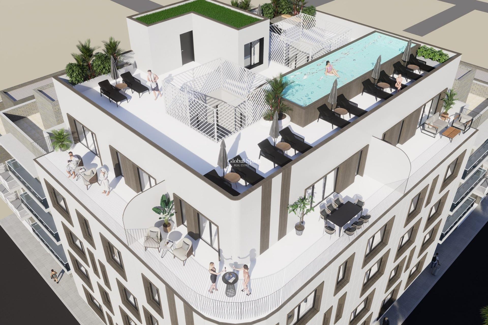 Nieuwbouw - PENTHOUSE -
TORREVIEJA - El acequión