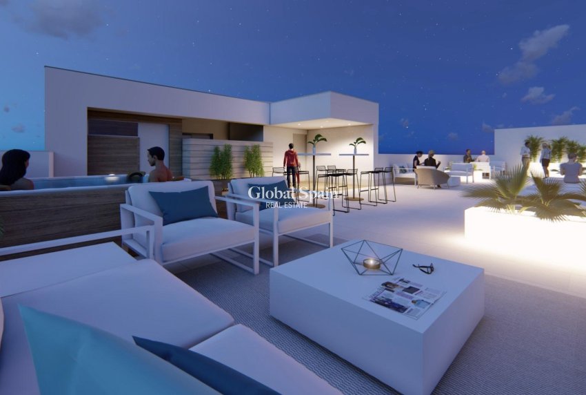 Nieuwbouw - PENTHOUSE -
TORREVIEJA - Playa del Cura