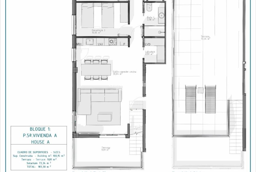 Nieuwbouw - PENTHOUSE -
VERA - Pueblo Salinas