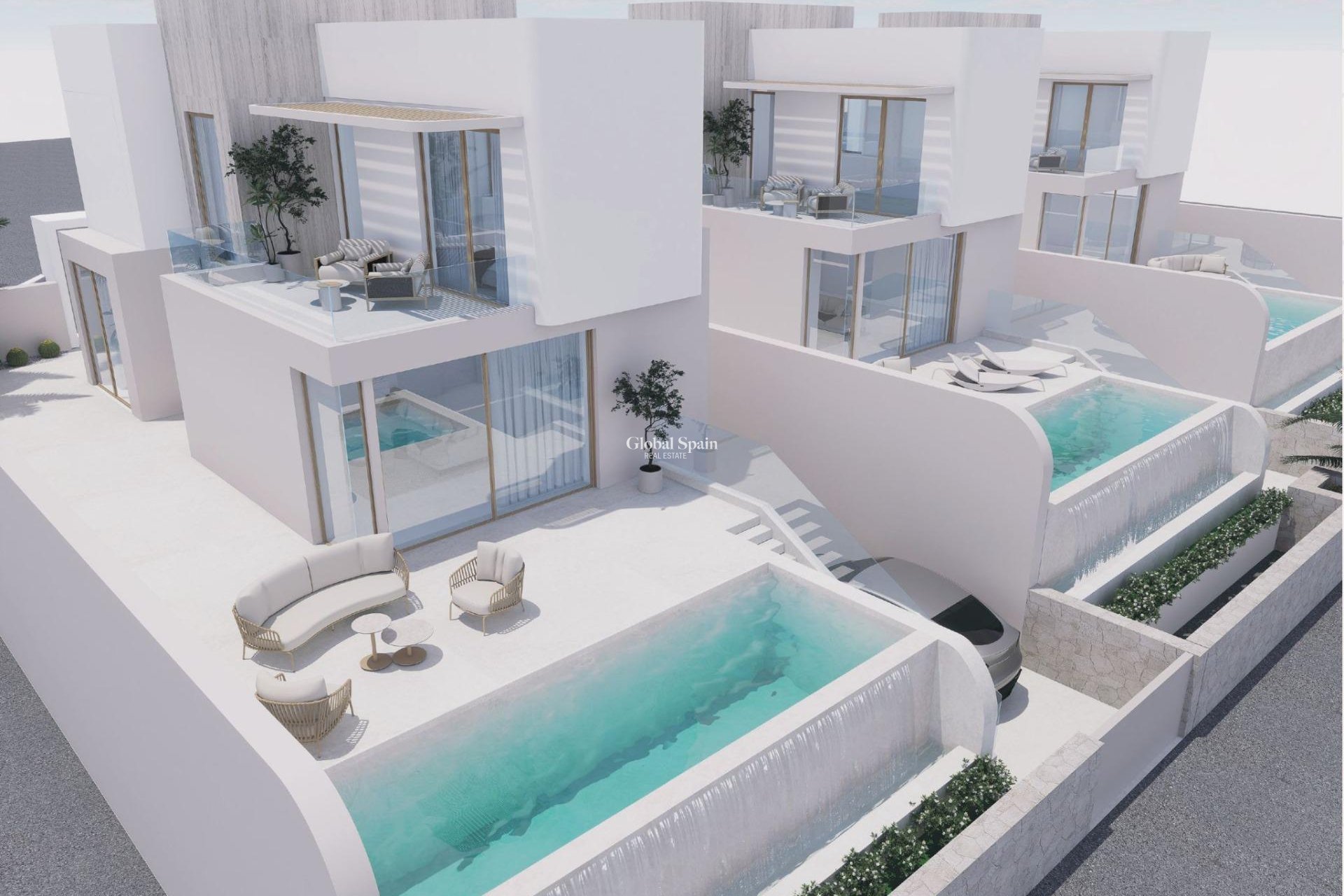 Nieuwbouw - VILLA -
ALGORFA - Castillo de montemar