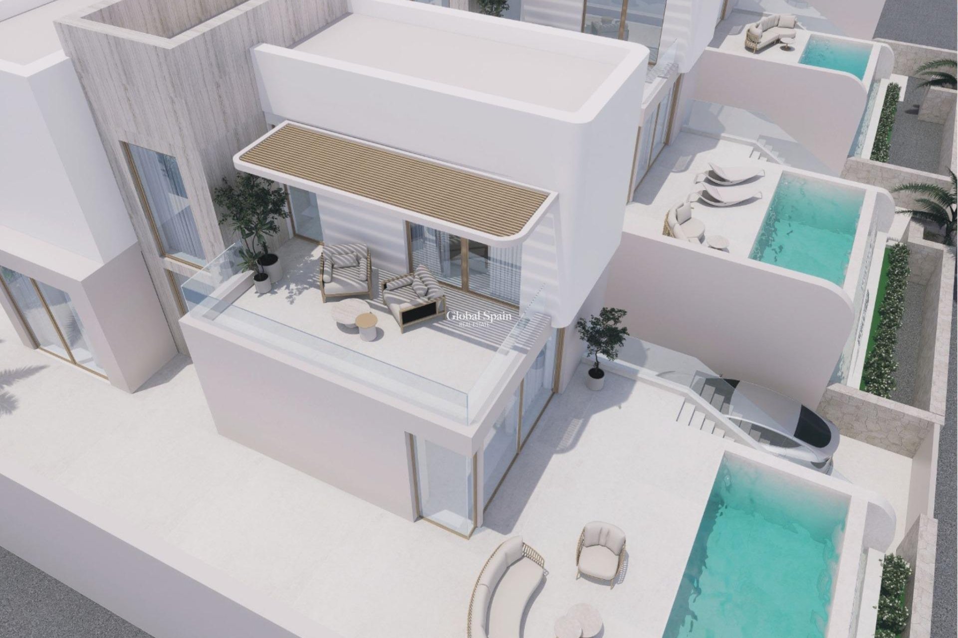 Nieuwbouw - VILLA -
ALGORFA - Castillo de montemar