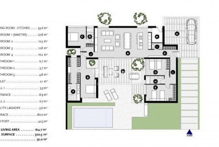 Nieuwbouw - Villa -
BAÑOS Y MENDIGO - Altaona Golf