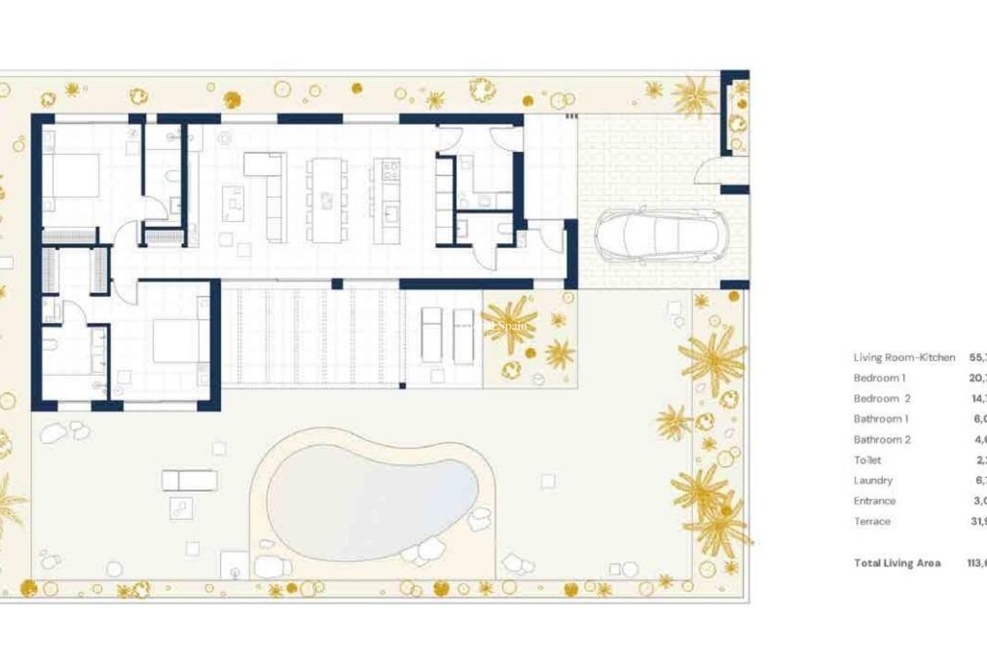 Nieuwbouw - VILLA -
BAÑOS Y MENDIGO - Altaona Golf