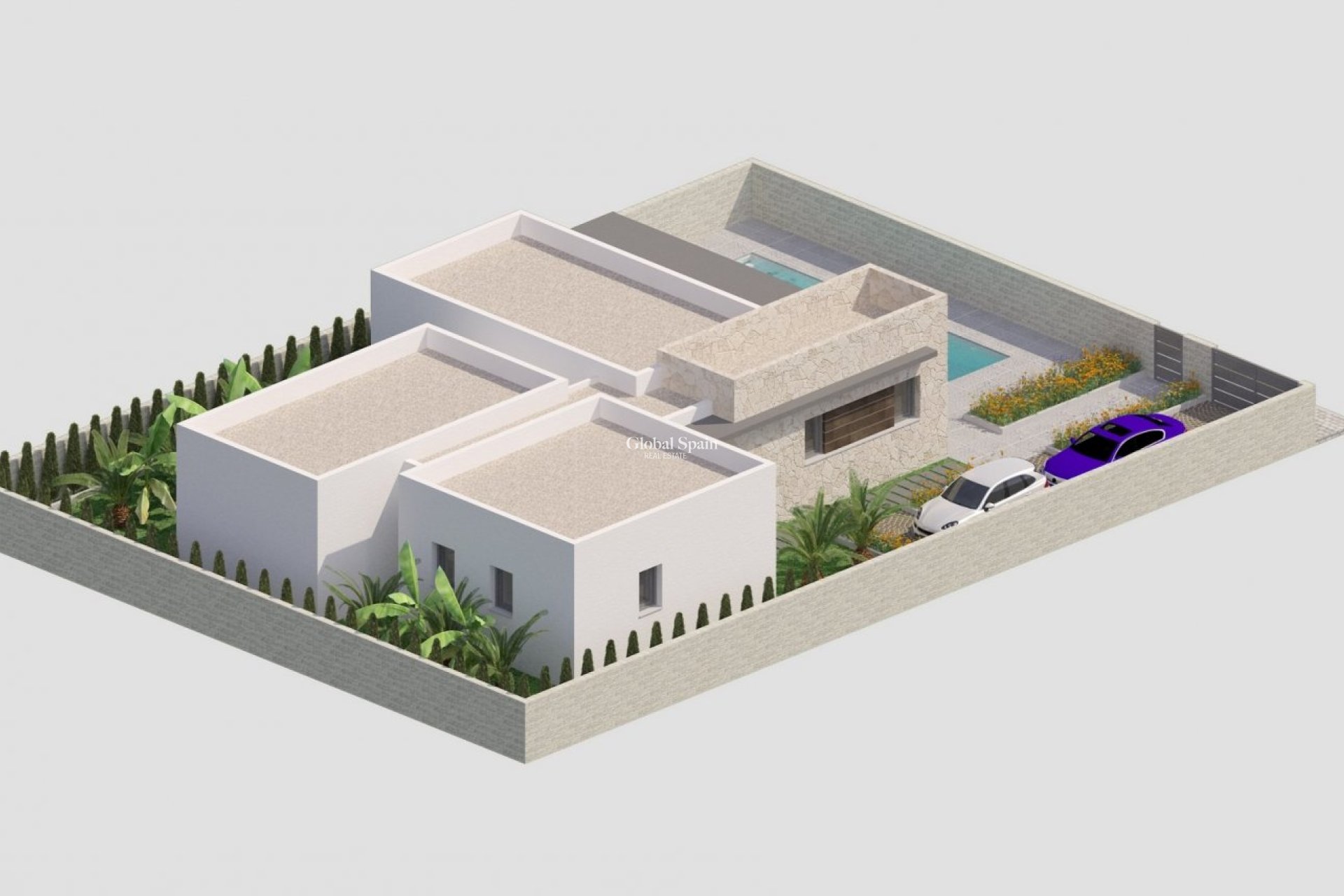 Nieuwbouw - VILLA -
BENIJÓFAR - Polideportivo