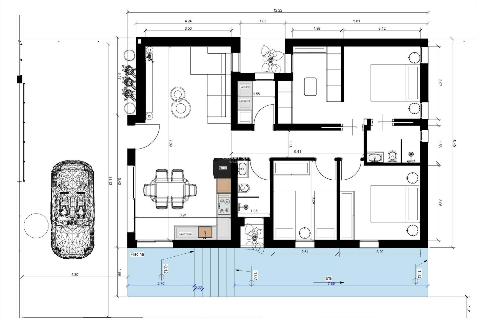 Nieuwbouw - VILLA -
BENIJÓFAR - Urb. Monteazul