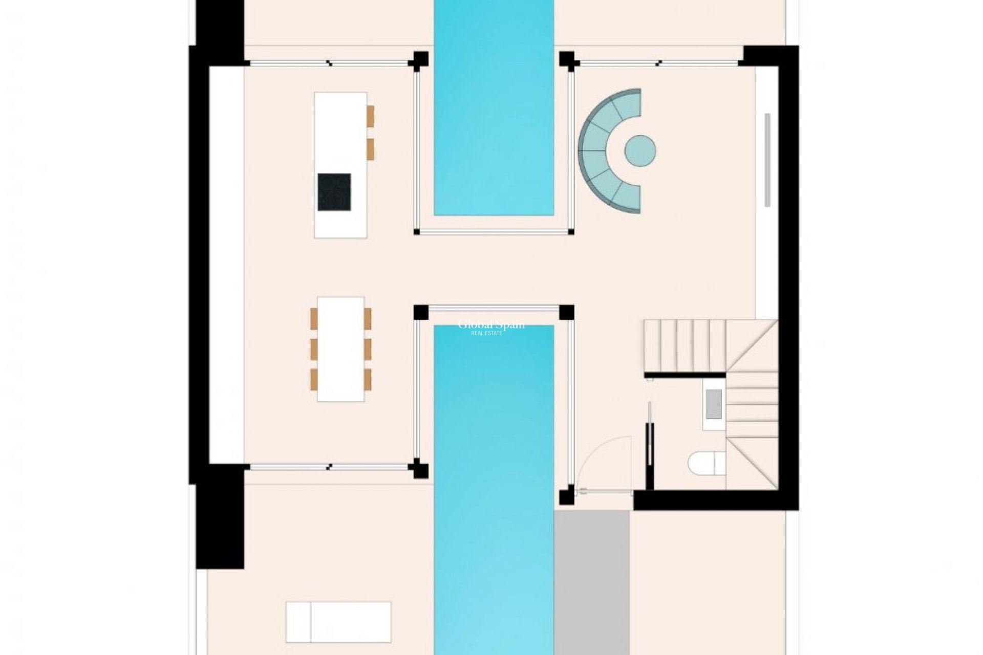 Nieuwbouw - VILLA -
FORMENTERA DEL SEGURA