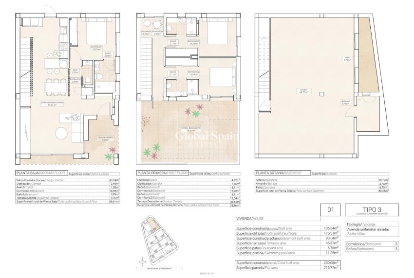 Nieuwbouw - VILLA -
HONDÓN DE LAS NIEVES - Centro