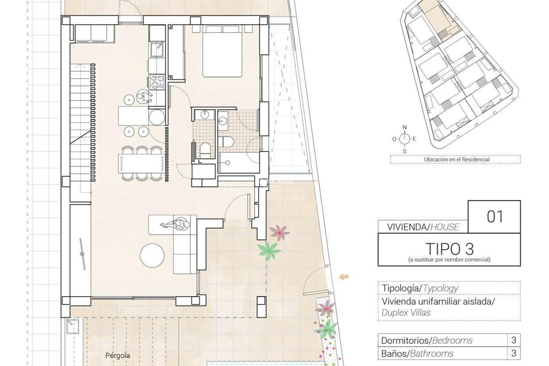 Nieuwbouw - VILLA -
HONDÓN DE LAS NIEVES - Centro