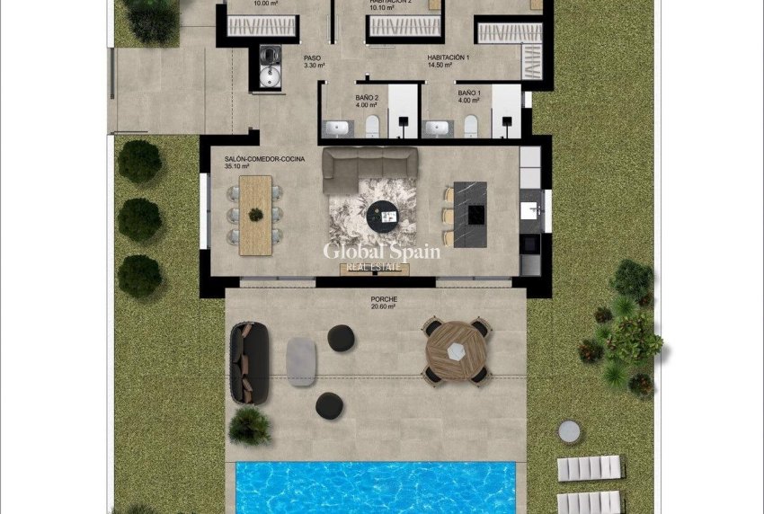 Nieuwbouw - VILLA -
HONDÓN DE LAS NIEVES - Urbaniz La Montañosa