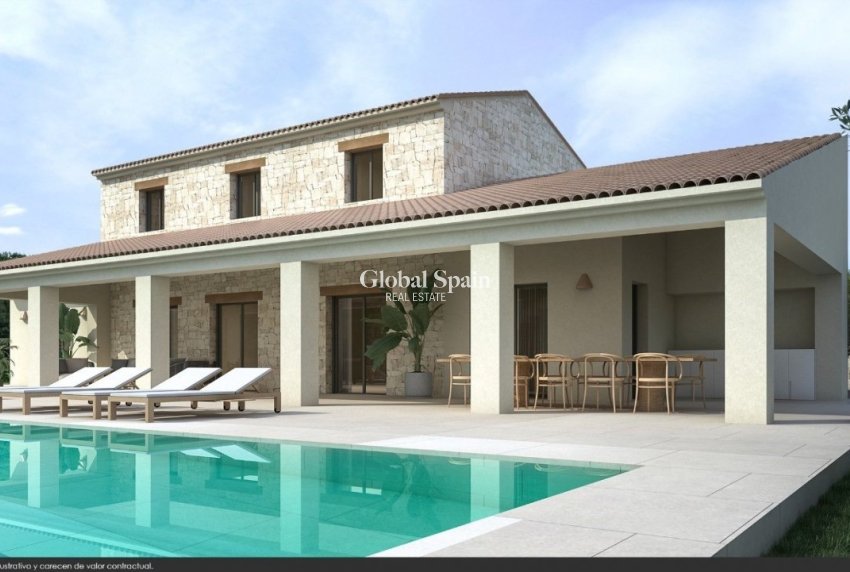 Nieuwbouw - Villa -
MORAIRA_TEULADA - Fustera