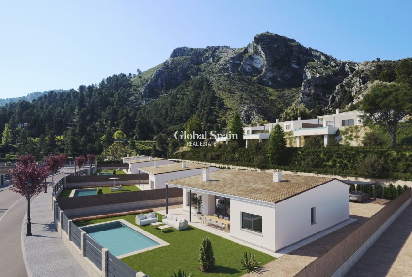 Nieuwbouw - VILLA -
PENÀGUILA - El Olivar