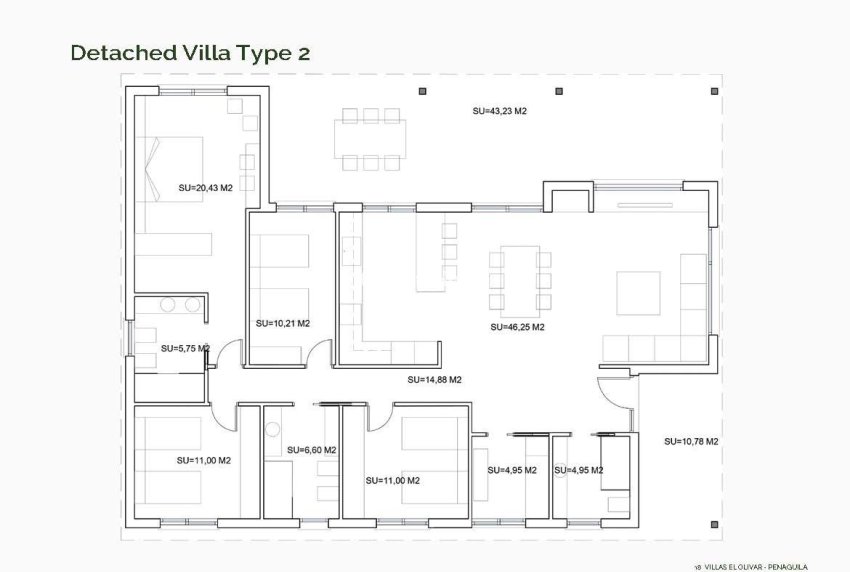 Nieuwbouw - VILLA -
PENÀGUILA - El Olivar
