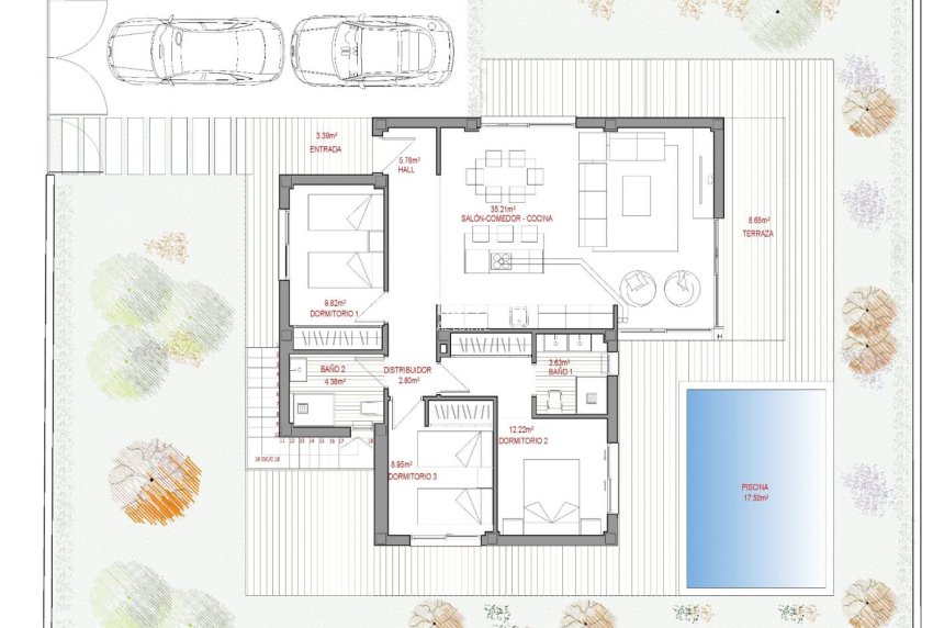 Nieuwbouw - VILLA -
POLOP - La Alberca