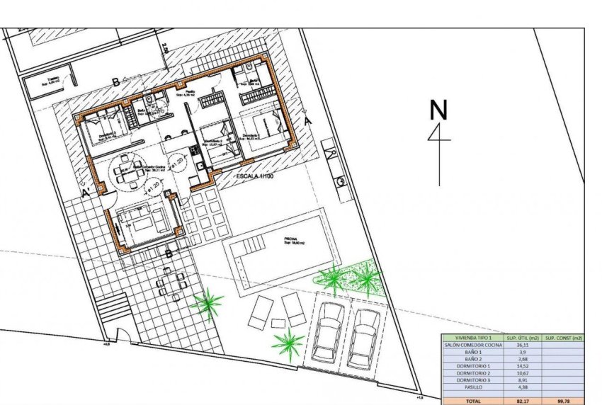 Nieuwbouw - VILLA -
POLOP - La Alberca
