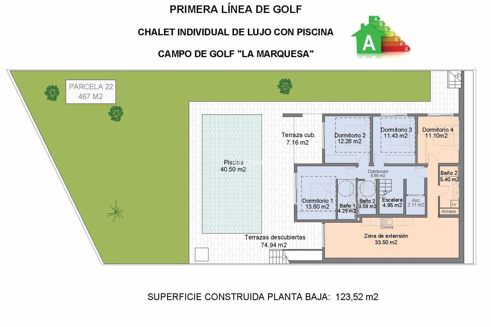 Nieuwbouw - VILLA -
ROJALES - Golf La Marquesa (Ciudad Quesada)