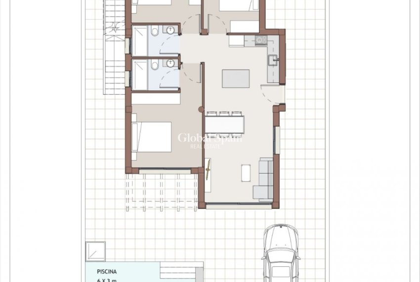 Nieuwbouw - VILLA -
VERA - Vera Playa