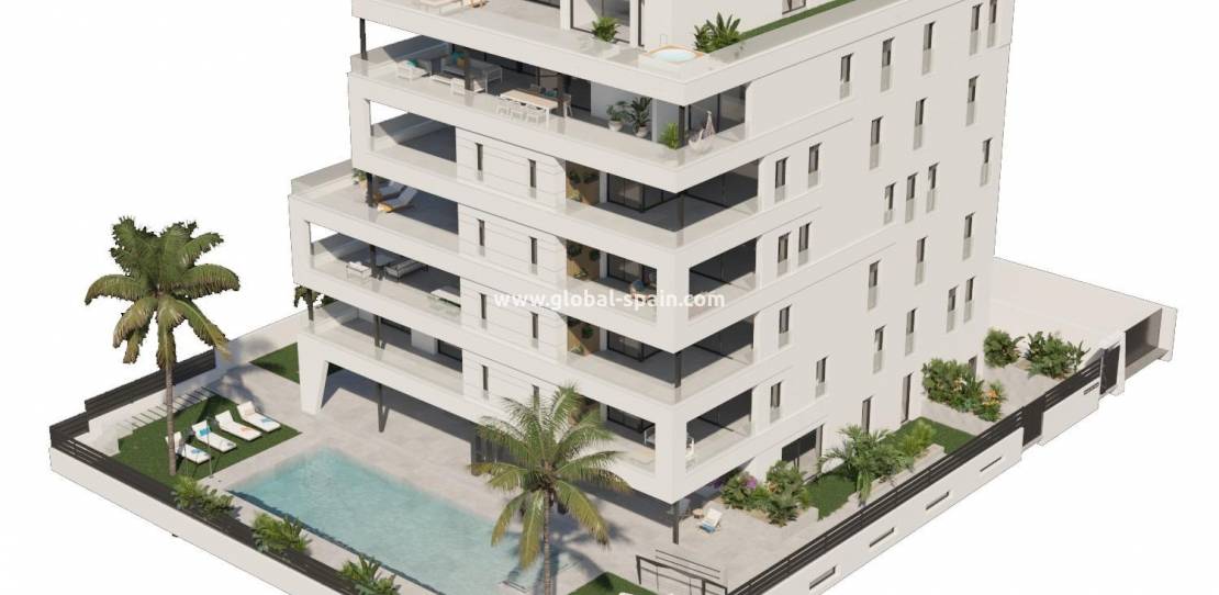 Nouvelle construction - Appartement - Aguilas - Puerto deportivo Juan Montiel