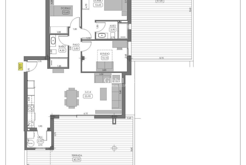 Nouvelle construction - APPARTEMENT -
ALGORFA - LA FINCA GOLF / ALGORFA
