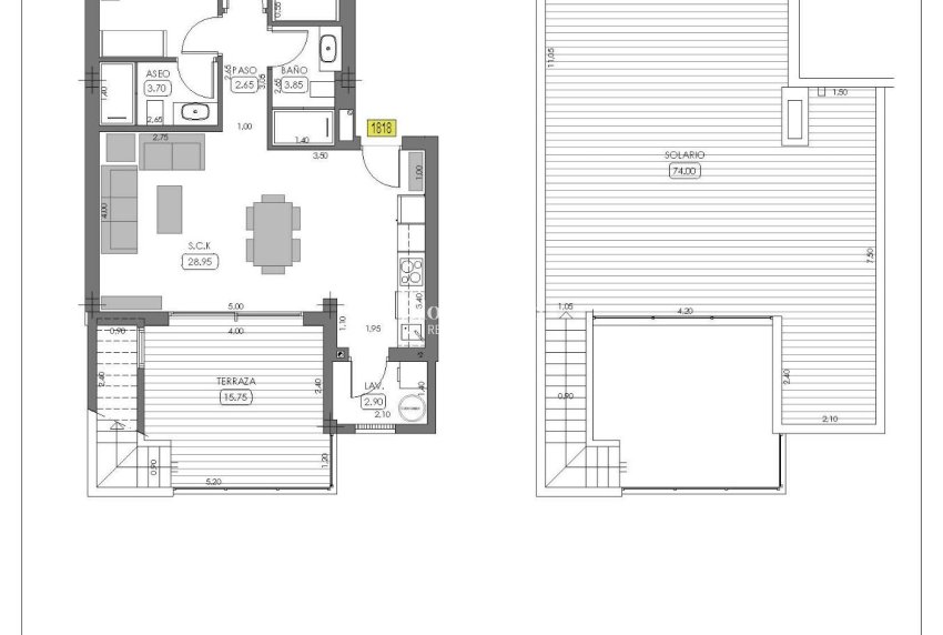 Nouvelle construction - APPARTEMENT -
ALGORFA - LA FINCA GOLF / ALGORFA