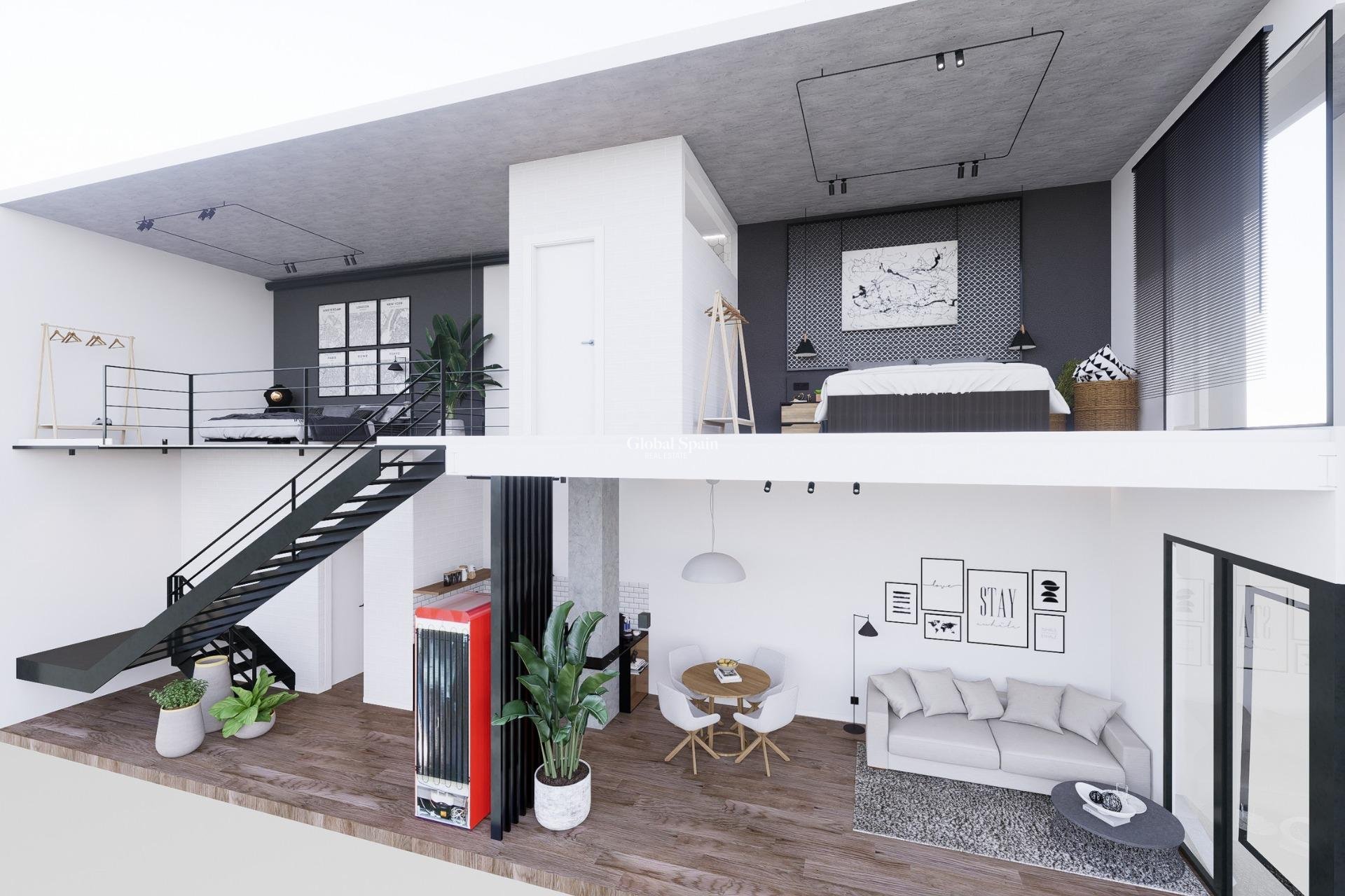 Nouvelle construction - APPARTEMENT -
ALICANTE - CAROLINAS