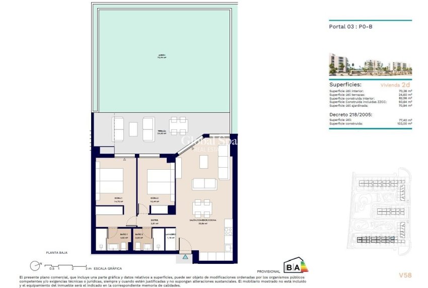 Nouvelle construction - APPARTEMENT -
ALMERIMAR - Almerimar