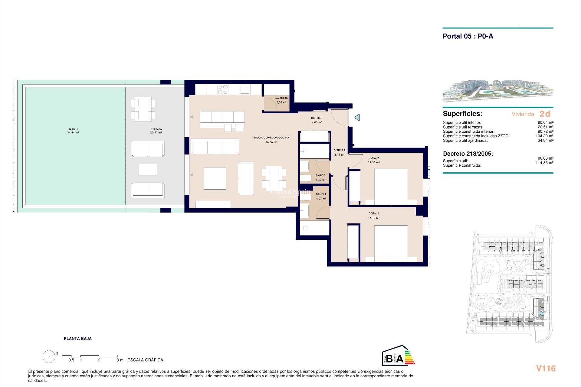 Nouvelle construction - APPARTEMENT -
ALMERIMAR - Almerimar