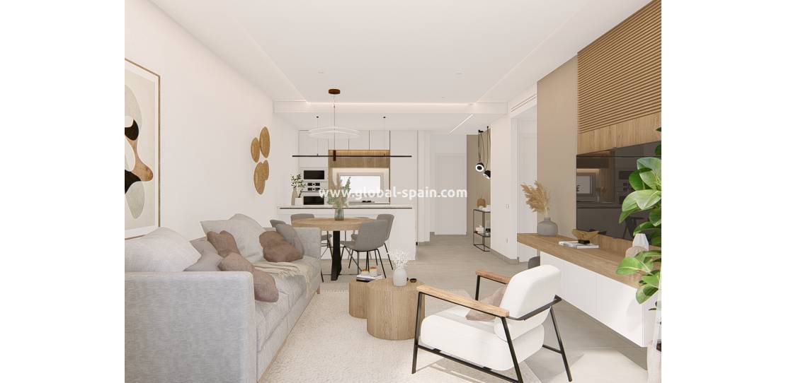 Nouvelle construction - Appartement au Rez-de-chaussée - Guardamar del Segura