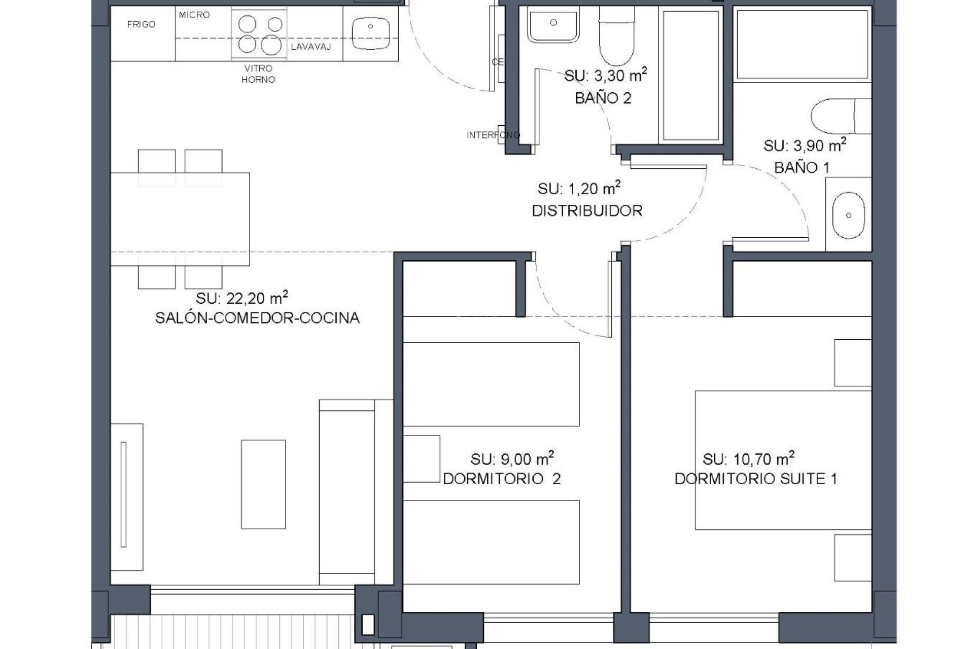 Nouvelle construction - APPARTEMENT -
BENIJÓFAR