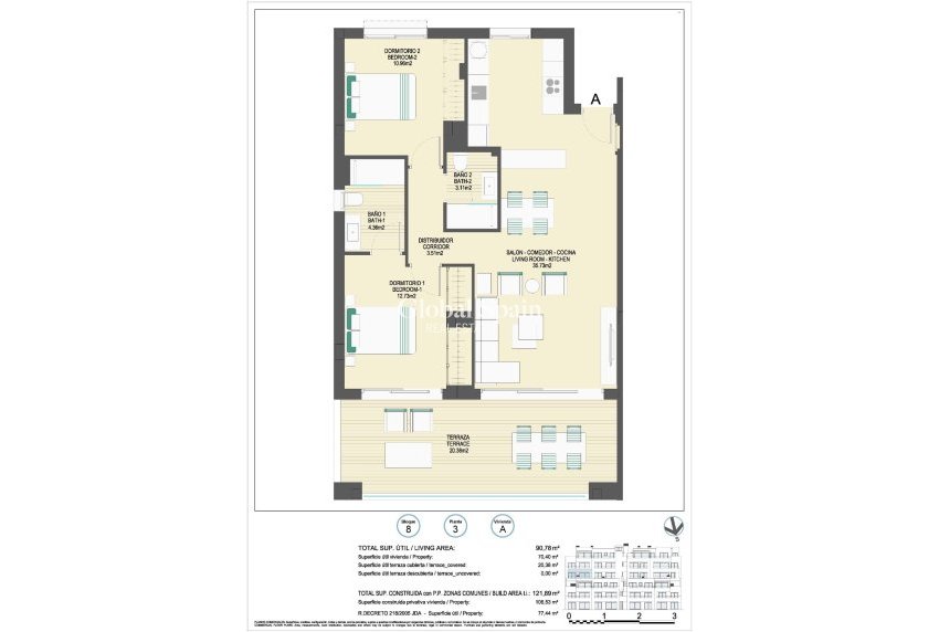 Nouvelle construction - Appartement -
Casares - Buenas Noches