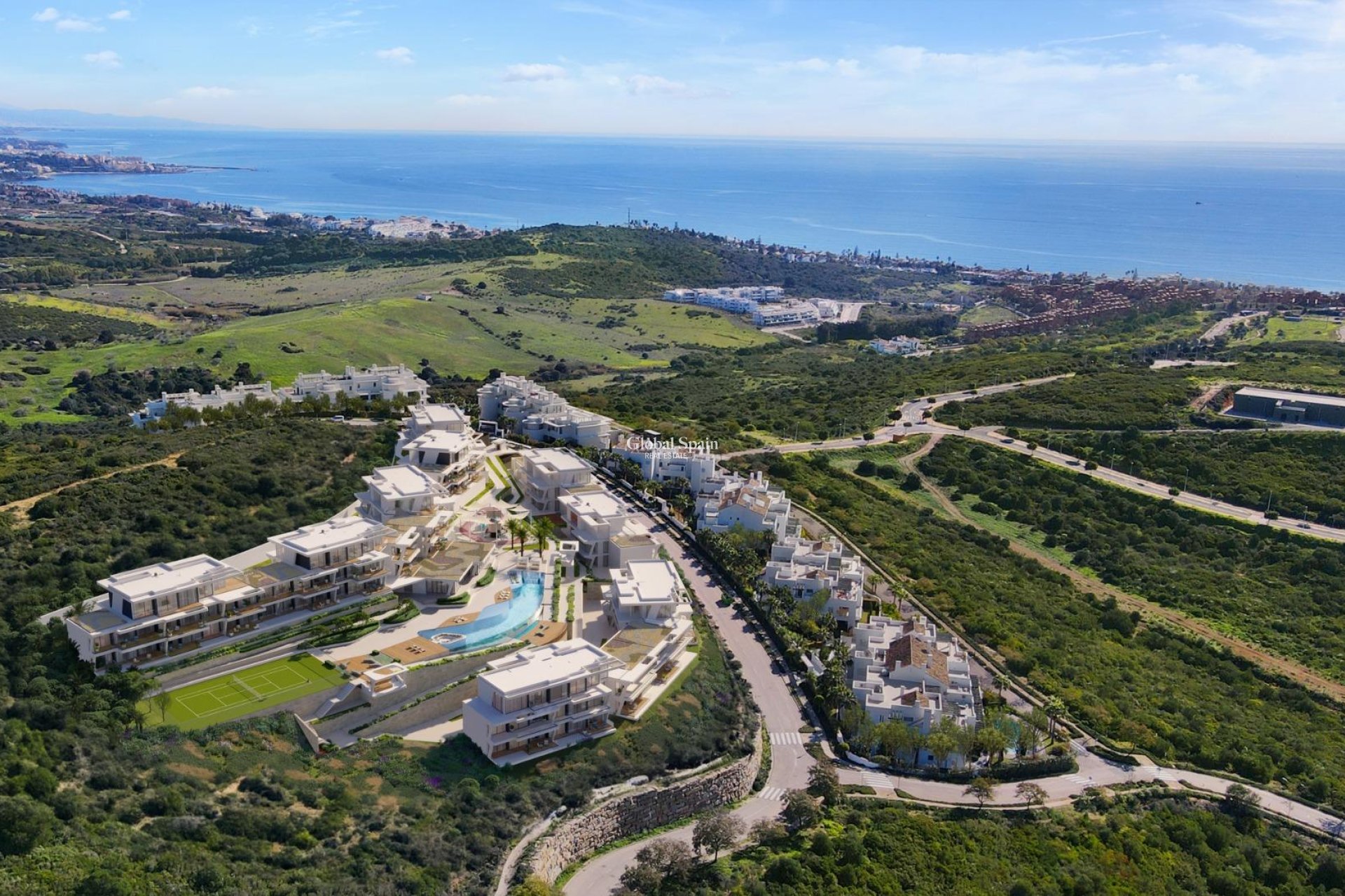 Nouvelle construction - APPARTEMENT -
CASARES - Finca Cortesín