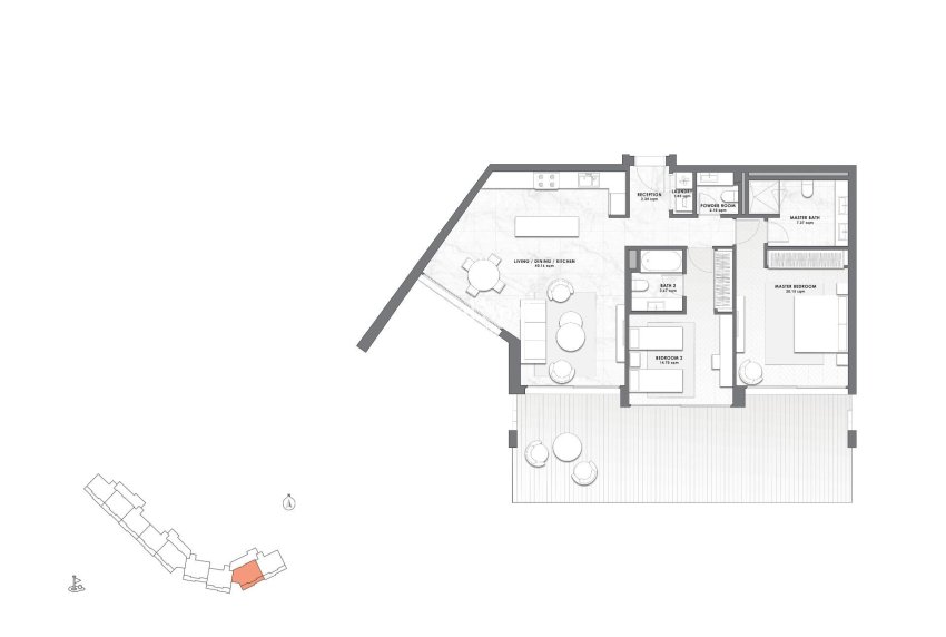 Nouvelle construction - APPARTEMENT -
CASARES - Finca Cortesín